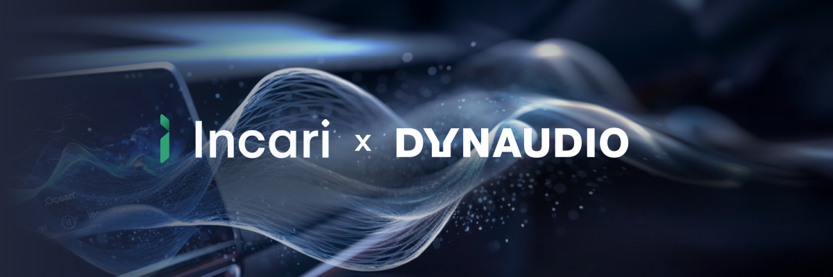 Incari and Dynaudio announce a strategic partnership to revolutionize the HMI audio experience
